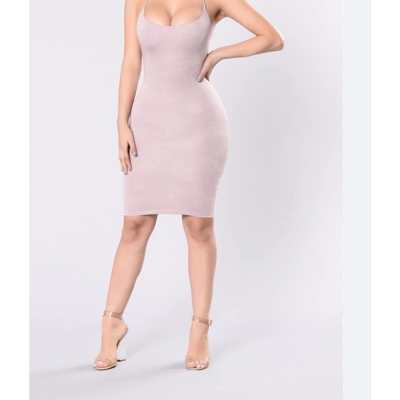 Fashion Nova Walk My Way Dress - Mauve Sz XL Women - Picture 1 of 8